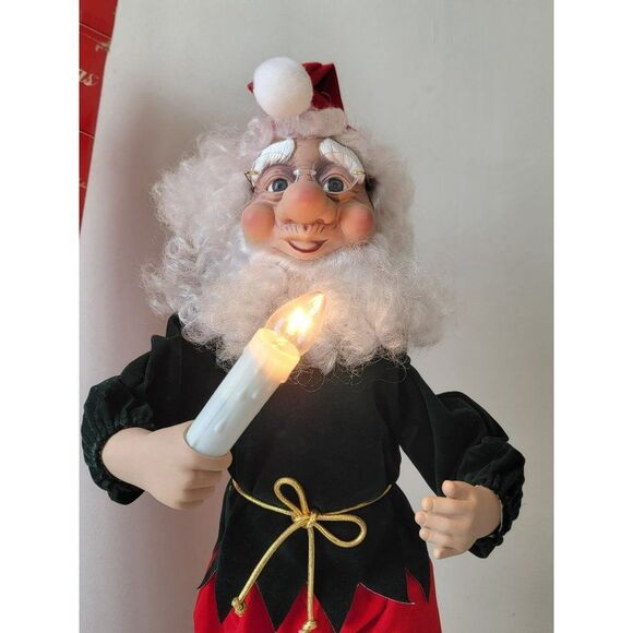 Vintage Telco motionette elf animated Xmas decor santa - Picture 14 of 14